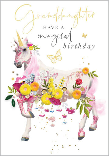 Picture of GRANDDAUGHTER BIRTHDAY CARD